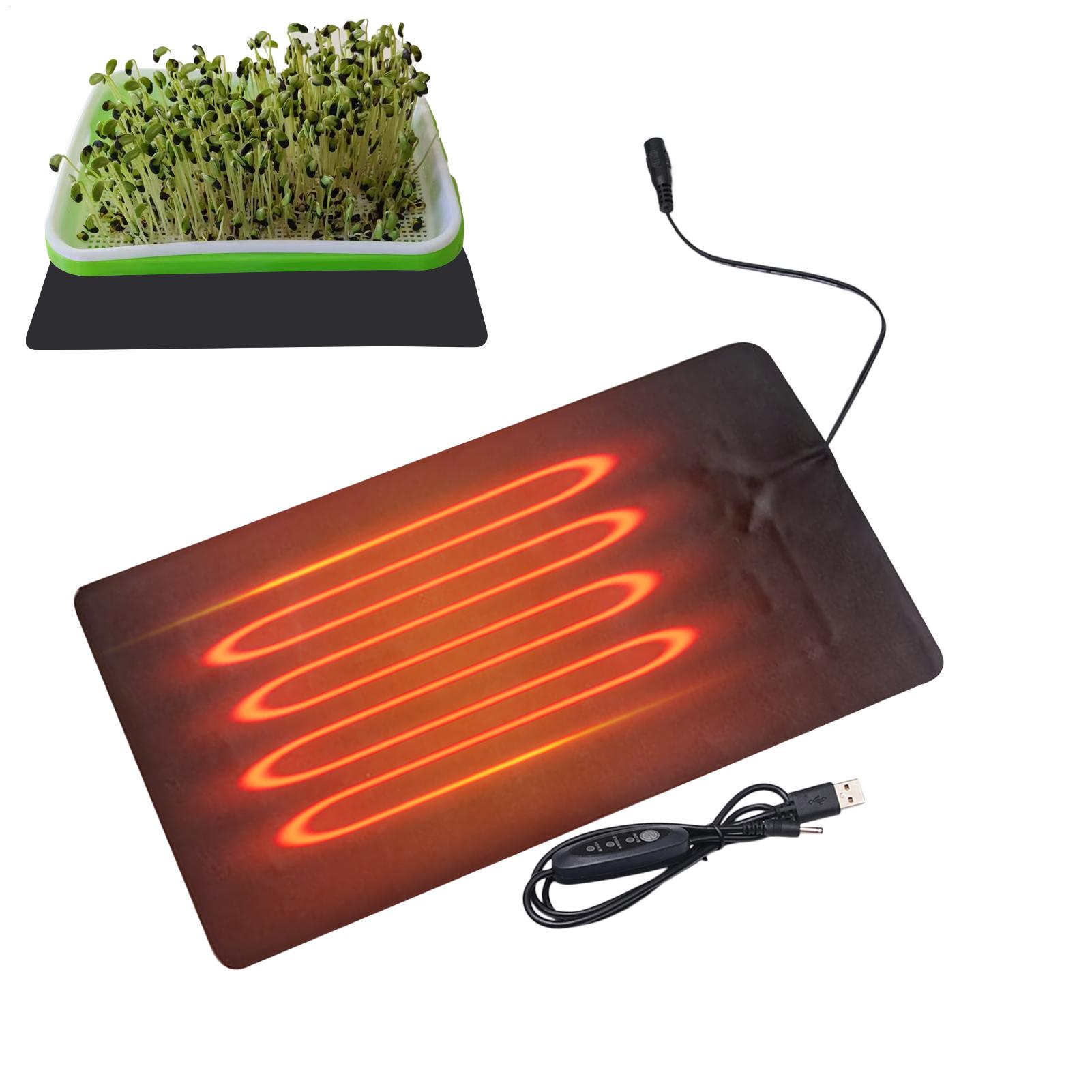 Seedling Heat Pad - Esteras térmicas para plántulas USB de