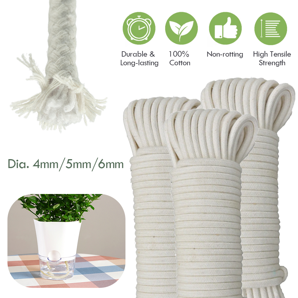 Urban Farming System - Cordón de mecha de algodón de