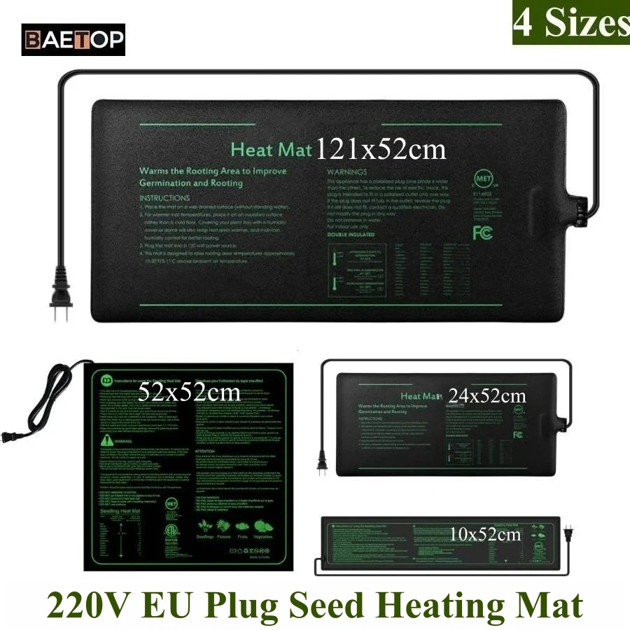 Estera térmica para plántulas, - Seedling Heat Pad reseña y precio