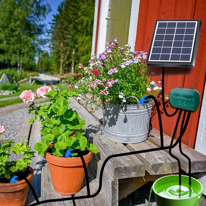 Kit de riego Solar inteligente - Urban Farming System reseña y precio